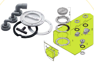VETUS aansluit kit